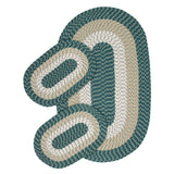 Country Braided Rugs set of 3Pc 24X72 & 20X30 & 20X30