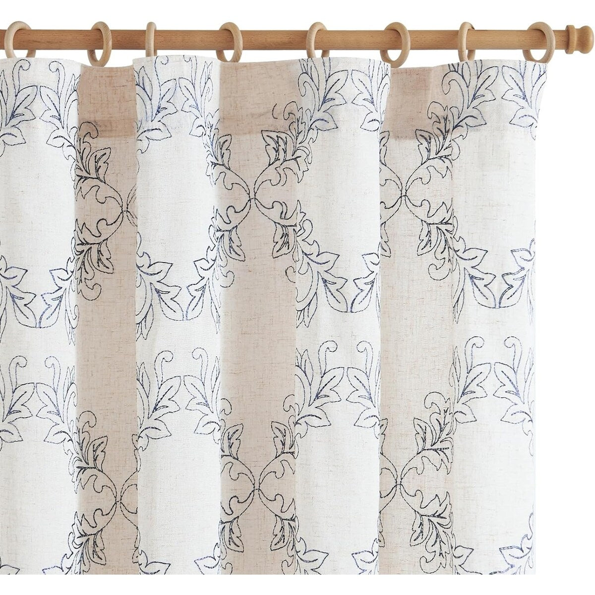 Country Curtains Rod Pocket Window Curtains Set