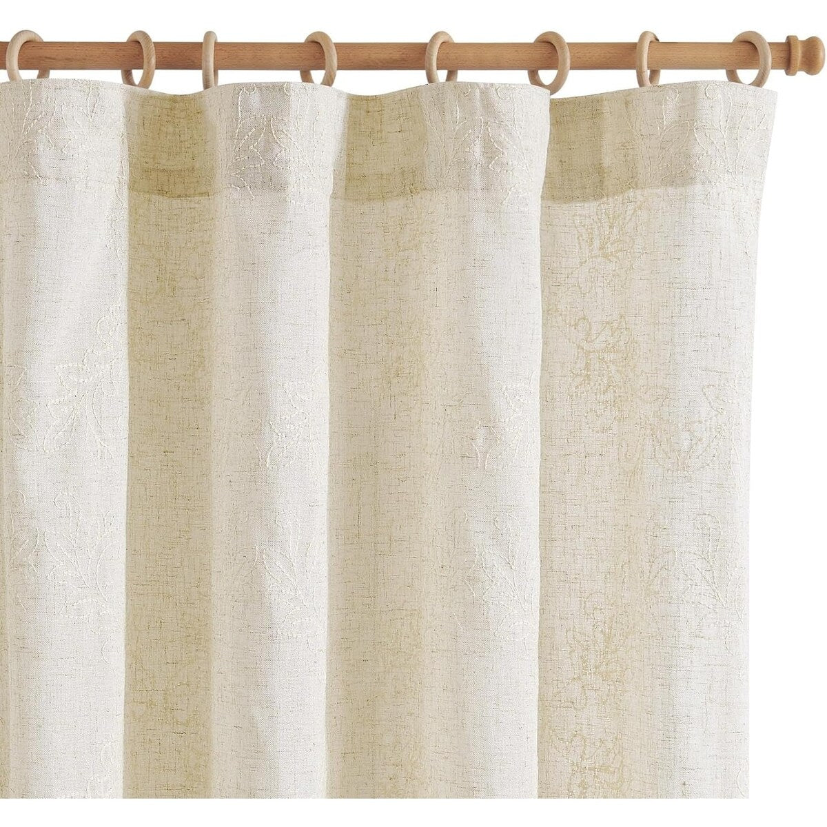 Country Curtains Rod Pocket Window Curtains Set