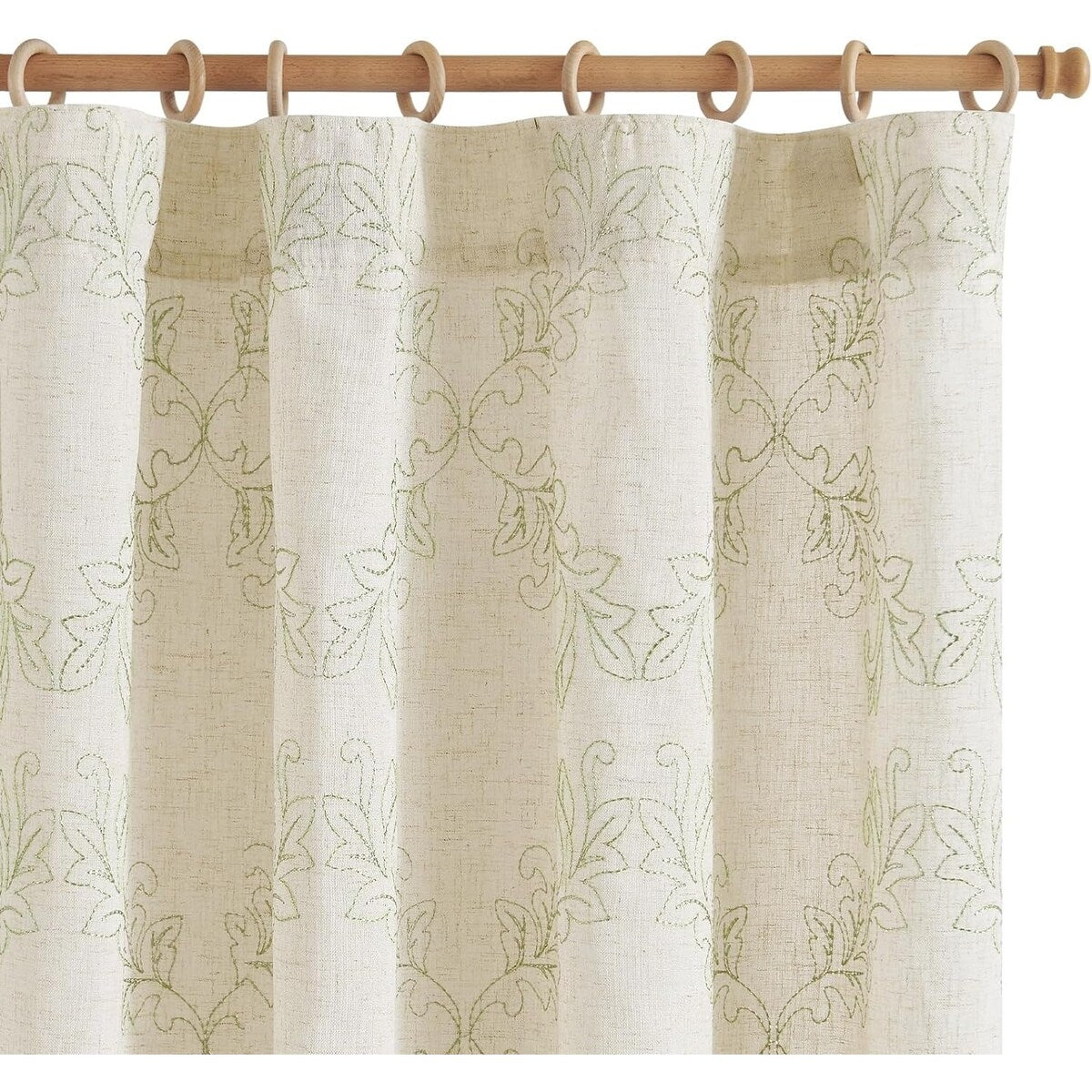 Country Curtains Rod Pocket Window Curtains Set
