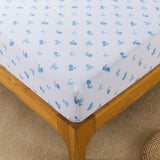 Country Living Rooster Washed Sheet Set