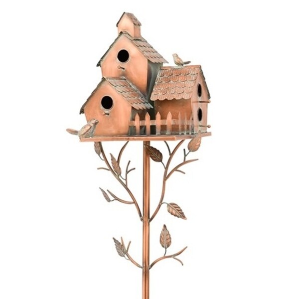 Country Style Iron Birdhouse "New Britain"