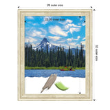Country White Wash Wood Picture Frame, Photo Frame, Art Frame