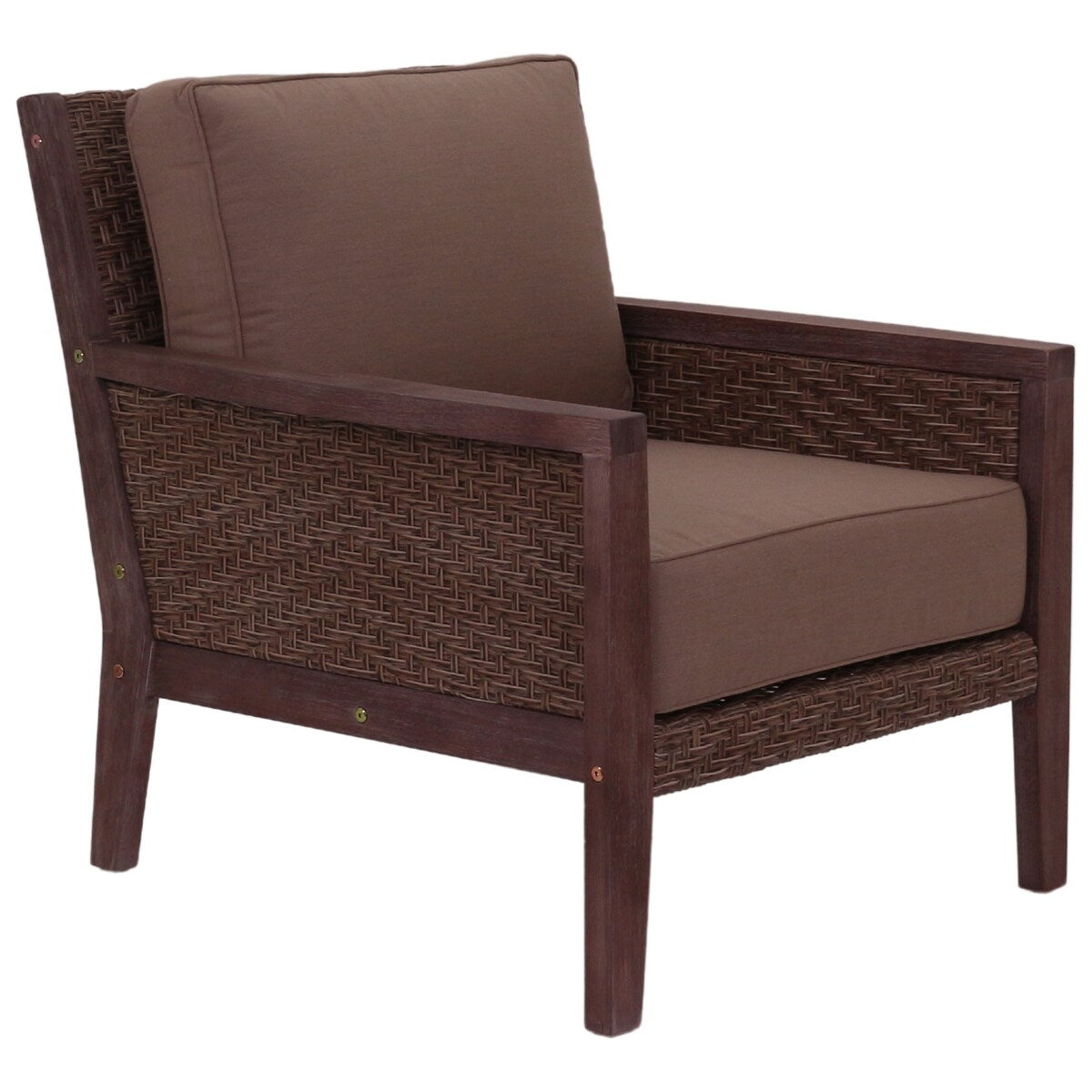 Courtyard Casual Buena Vista II 6 pc Sofa Set Includes: One Sofa, One Coffee Table, Two Club Chairs & Two Ottomans