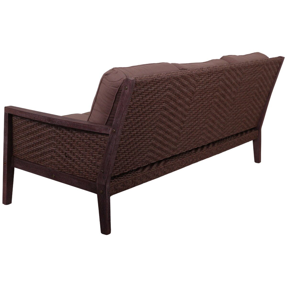 Courtyard Casual Buena Vista II 6 pc Sofa Set Includes: One Sofa, One Coffee Table, Two Club Chairs & Two Ottomans