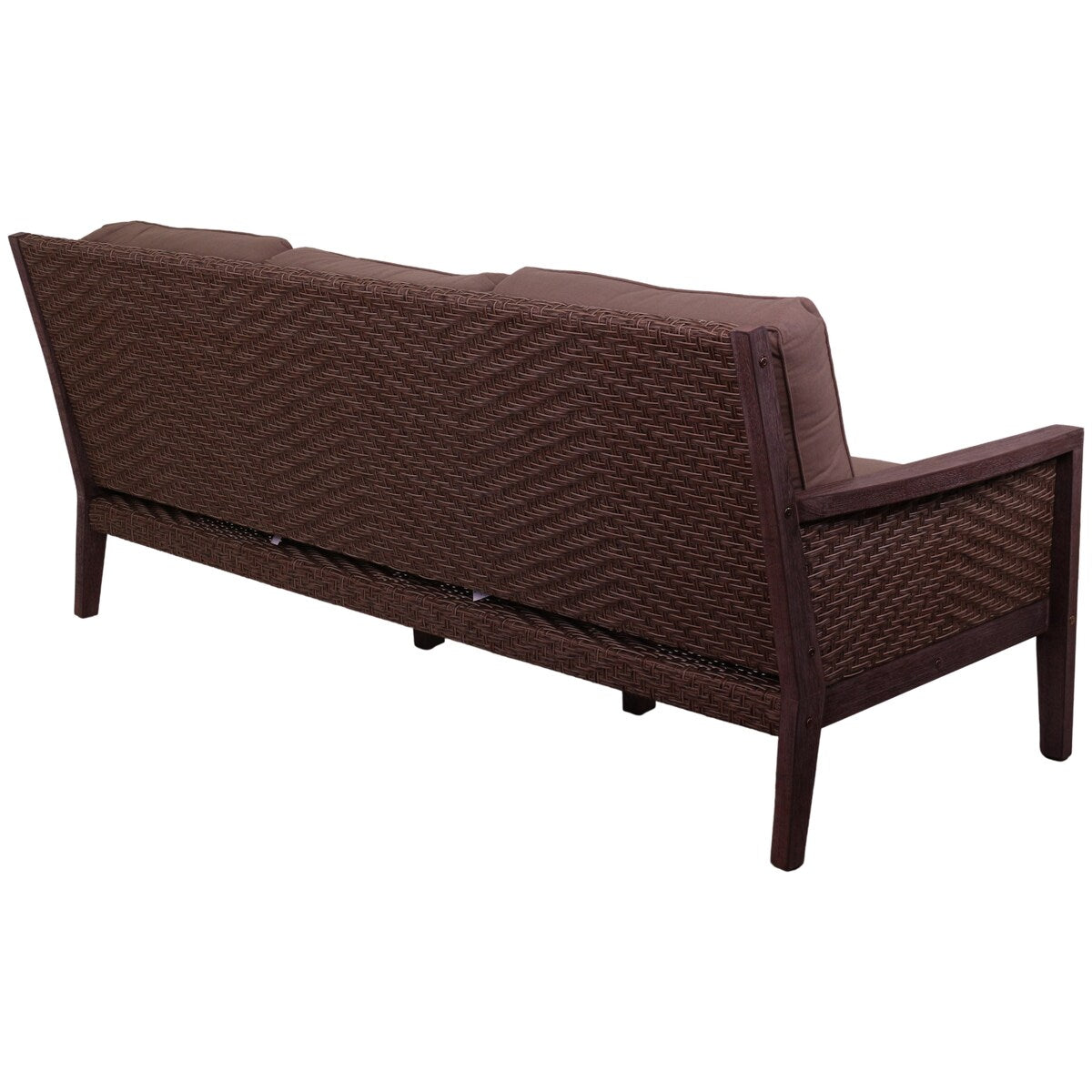 Courtyard Casual Buena Vista II 6 pc Sofa Set Includes: One Sofa, One Coffee Table, Two Club Chairs & Two Ottomans