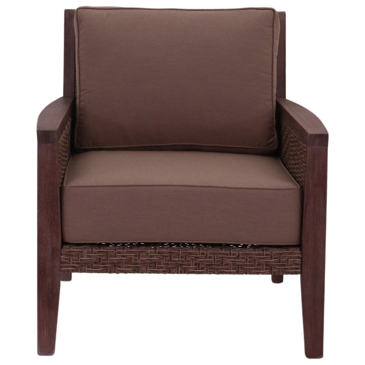 Courtyard Casual Buena Vista II 6 pc Sofa Set Includes: One Sofa, One Coffee Table, Two Club Chairs & Two Ottomans