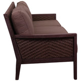 Courtyard Casual Buena Vista II 6 pc Sofa Set Includes: One Sofa, One Coffee Table, Two Club Chairs & Two Ottomans