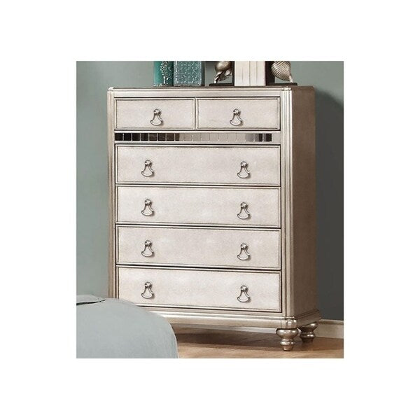 Cove Metallic Platinum Chest
