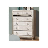 Cove Metallic Platinum Chest