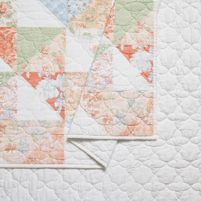 Coventry Patchwork Printed Quilt Set