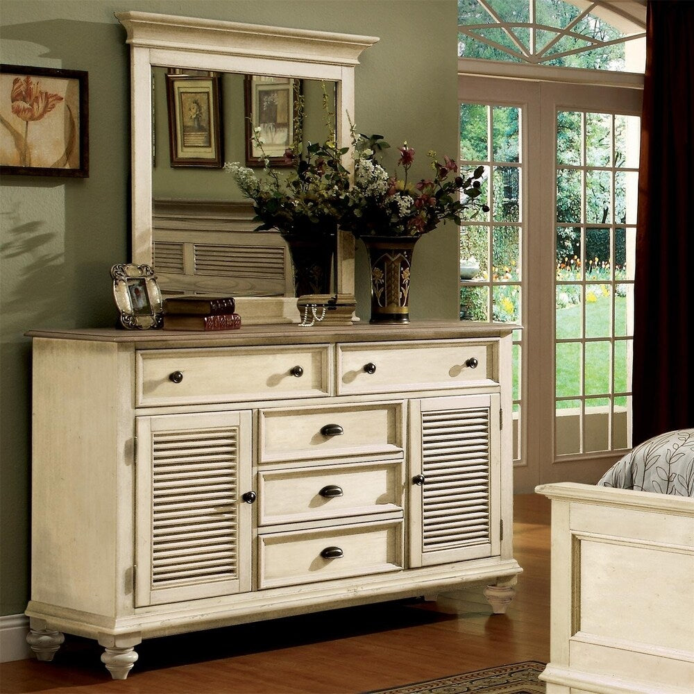 Coventry Two Tone Shutter Door Dresser
