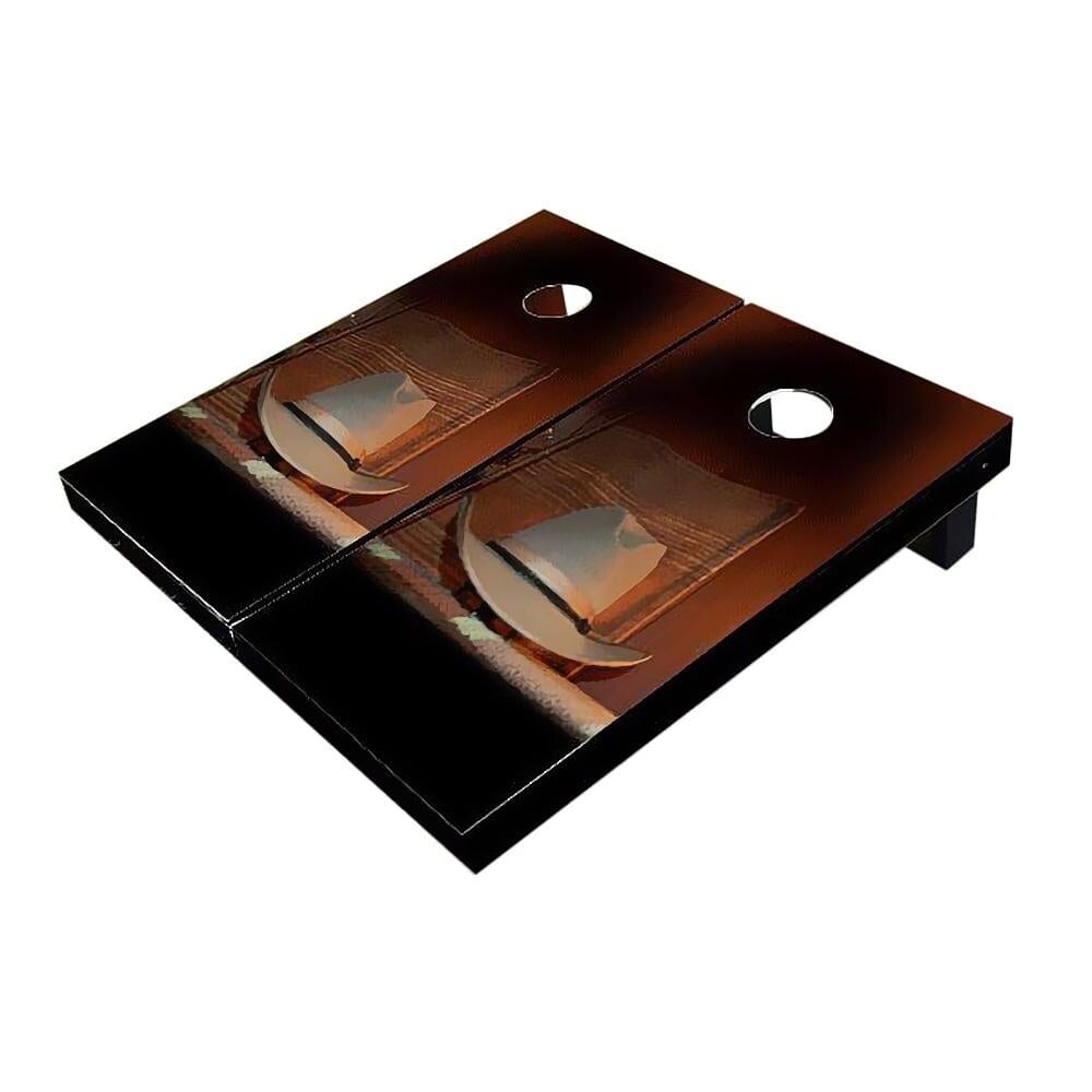 Cowboy Cornhole Boards