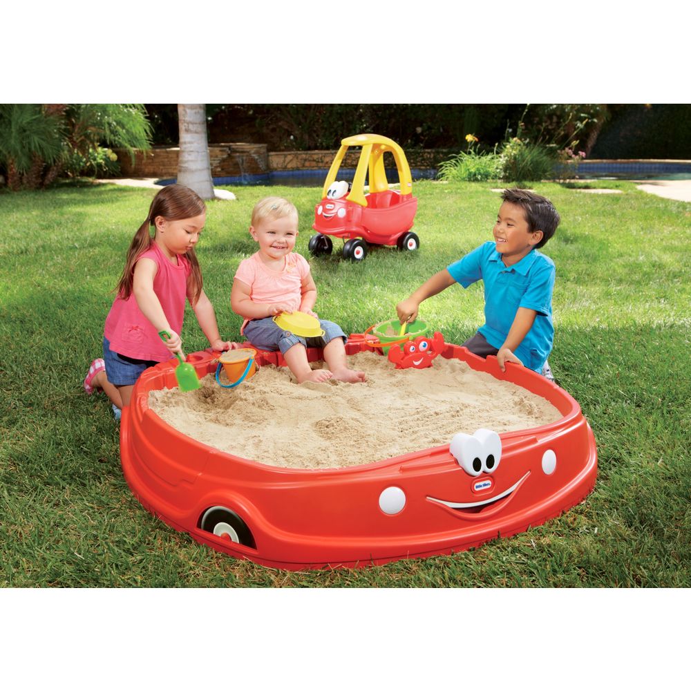 Cozy Coupe Sandbox - 48.00''L x 50.00''W x 12.00''H