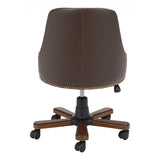 Cozy Earth Office Chair - 61" W x 68.1" D x 78" H