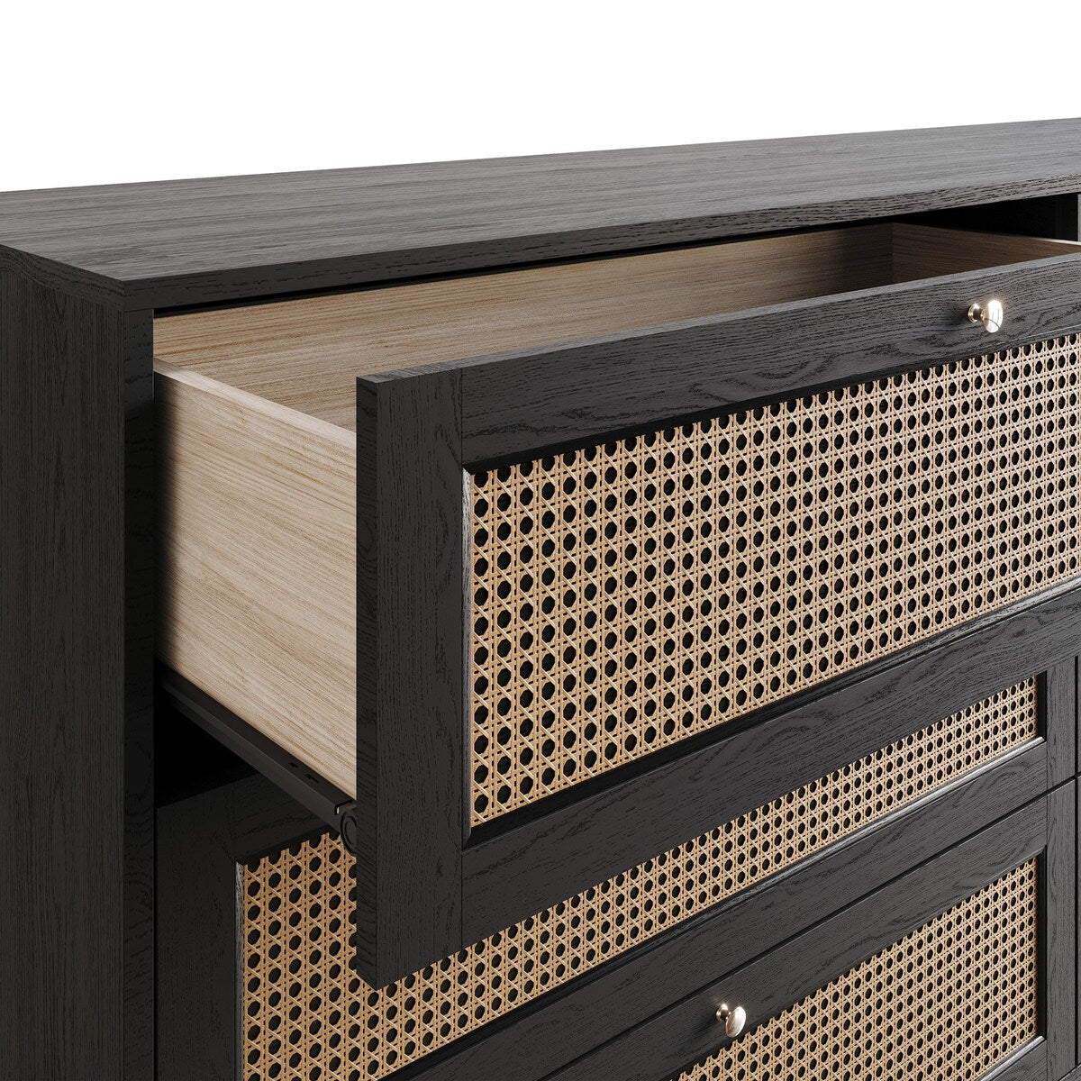 CraftPorch 4-pieces Mid-Century Modern Bedroom Set