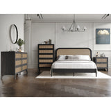 CraftPorch 4-pieces Mid-Century Modern Bedroom Set