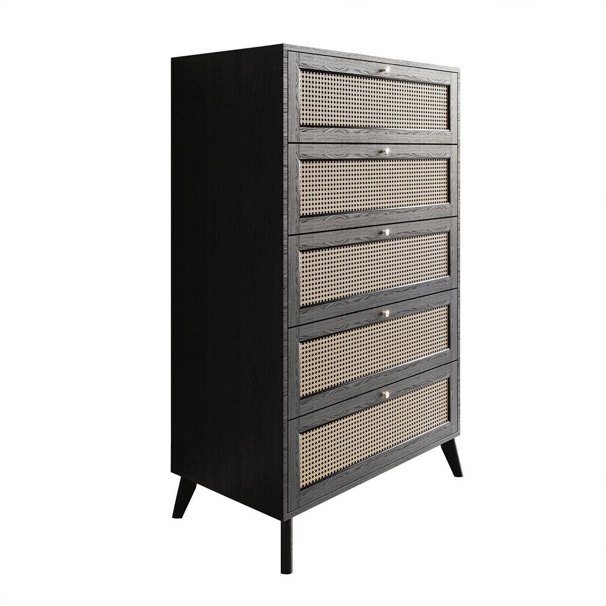 CraftPorch 4-pieces Mid-Century Modern Bedroom Set