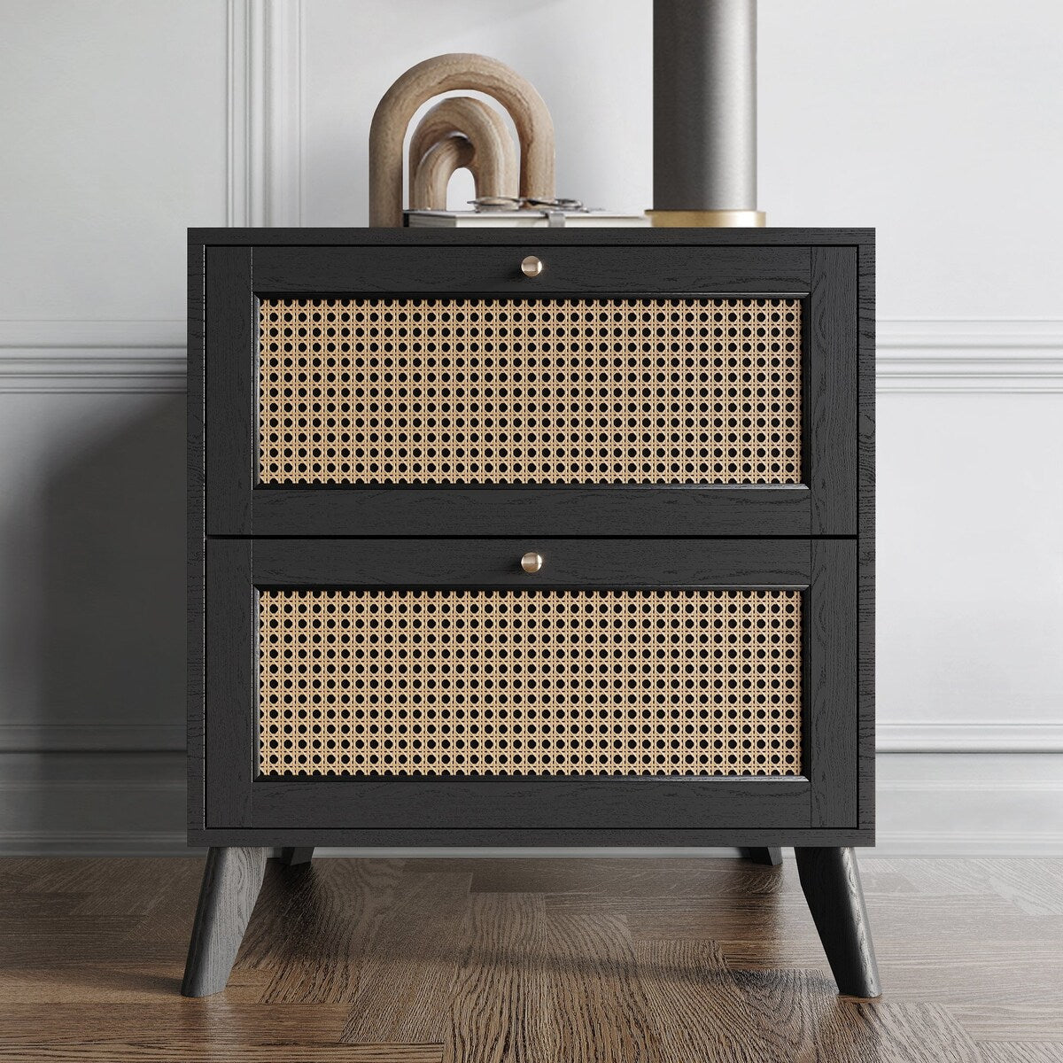 CraftPorch 4-pieces Mid-Century Modern Bedroom Set