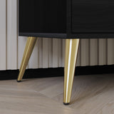 CraftPorch Contemporary 2-Drawers Wooden Nightstand