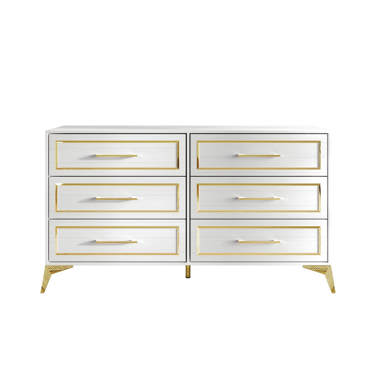 CraftPorch Contemporary Dresser with 6 Drawers