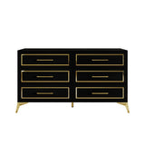 CraftPorch Contemporary Dresser with 6 Drawers