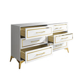 CraftPorch Contemporary Dresser with 6 Drawers