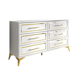 CraftPorch Contemporary Dresser with 6 Drawers
