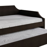 CraftPorch Elegance Linen Upholstered Twin Size Daybed with Trundle