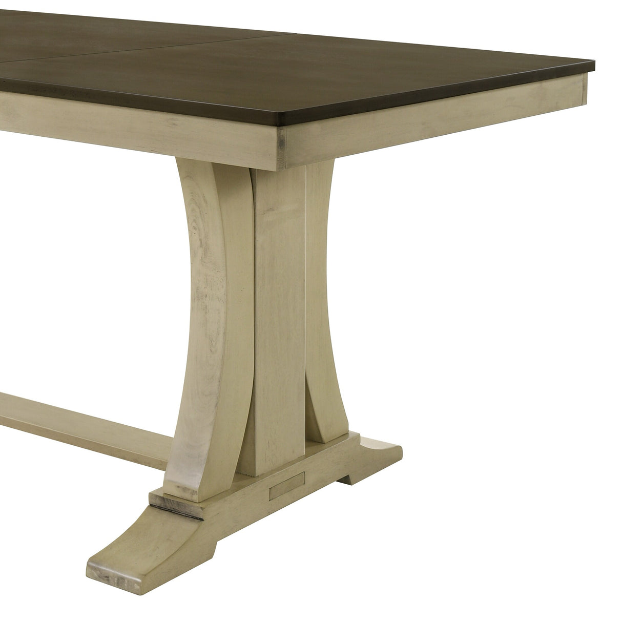 CraftPorch Elegant Farmhouse Wooden Dining Table