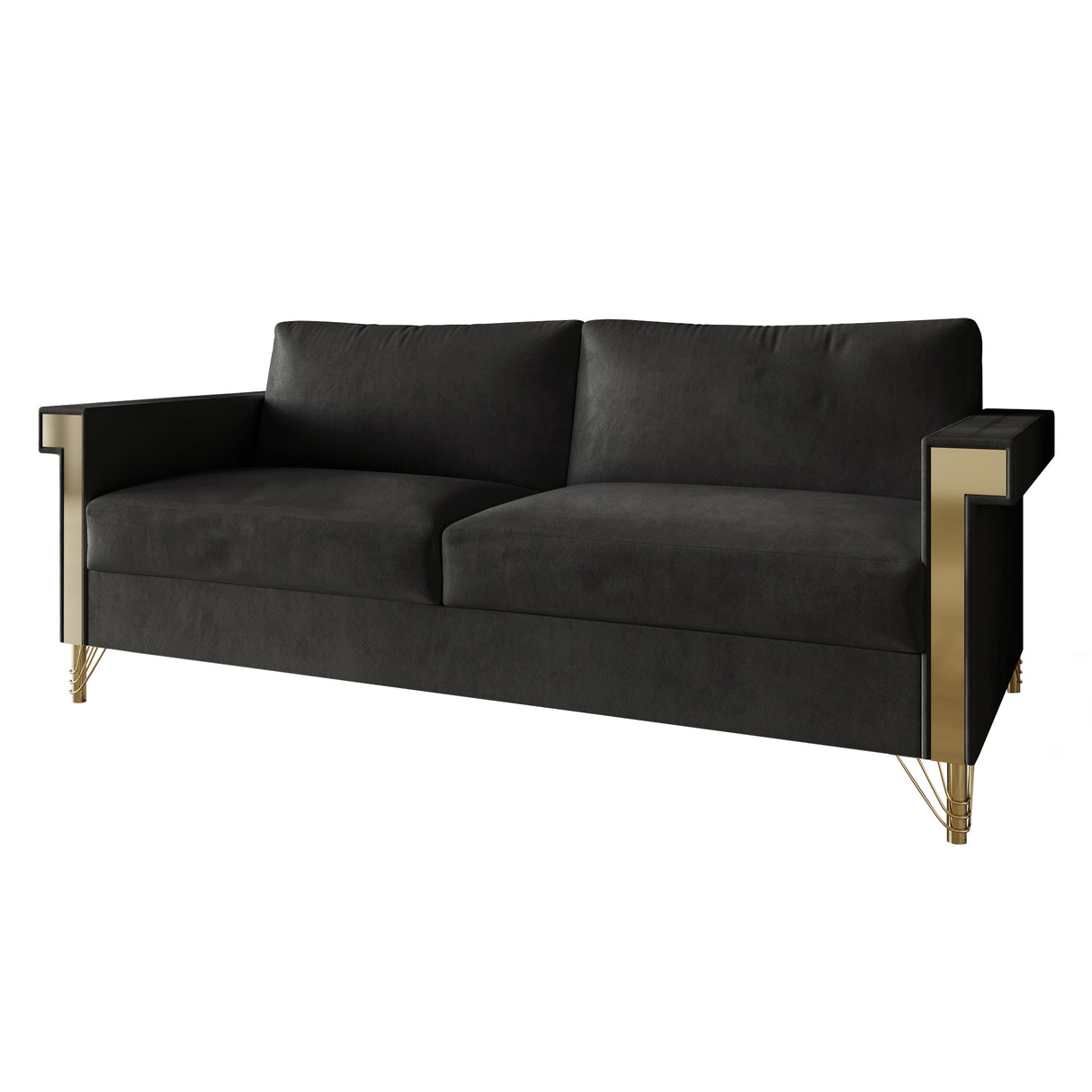 CraftPorch Luxurious Velvet Upholstered Sofa