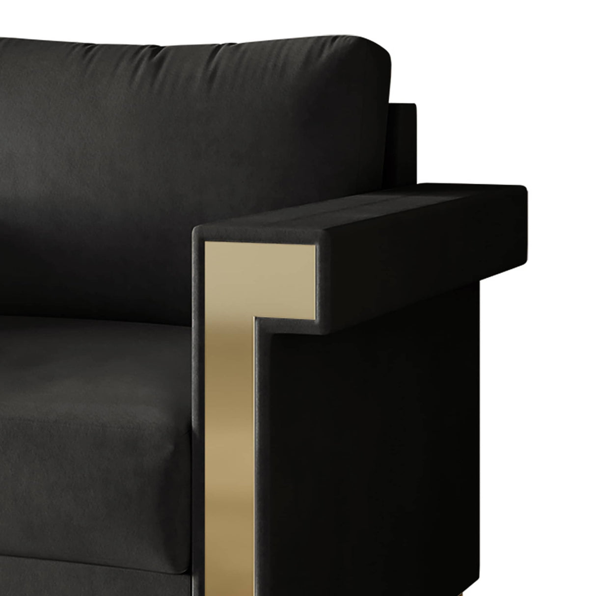 CraftPorch Luxurious Velvet Upholstered Sofa