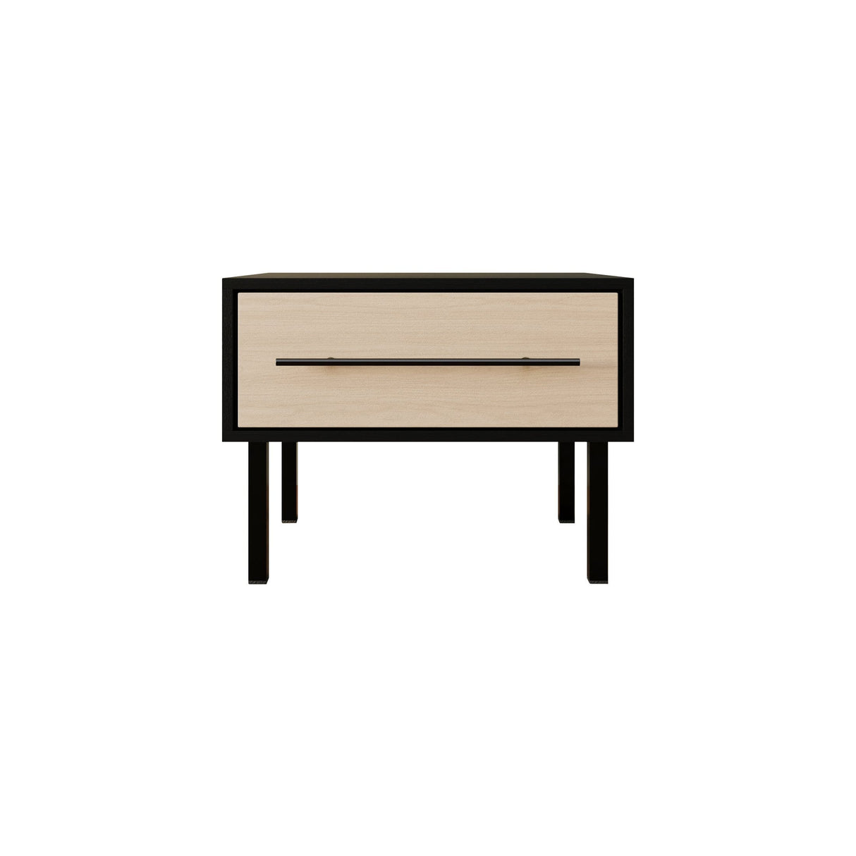 CraftPorch Mid-Century 3-pieces Wooden Bedroom Set