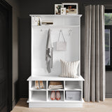 CraftPorch Modern and Contemporary Hall Tree with Storage