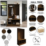 CraftPorch Modern and Contemporary Hall Tree with Storage