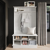 CraftPorch Modern and Contemporary Hall Tree with Storage