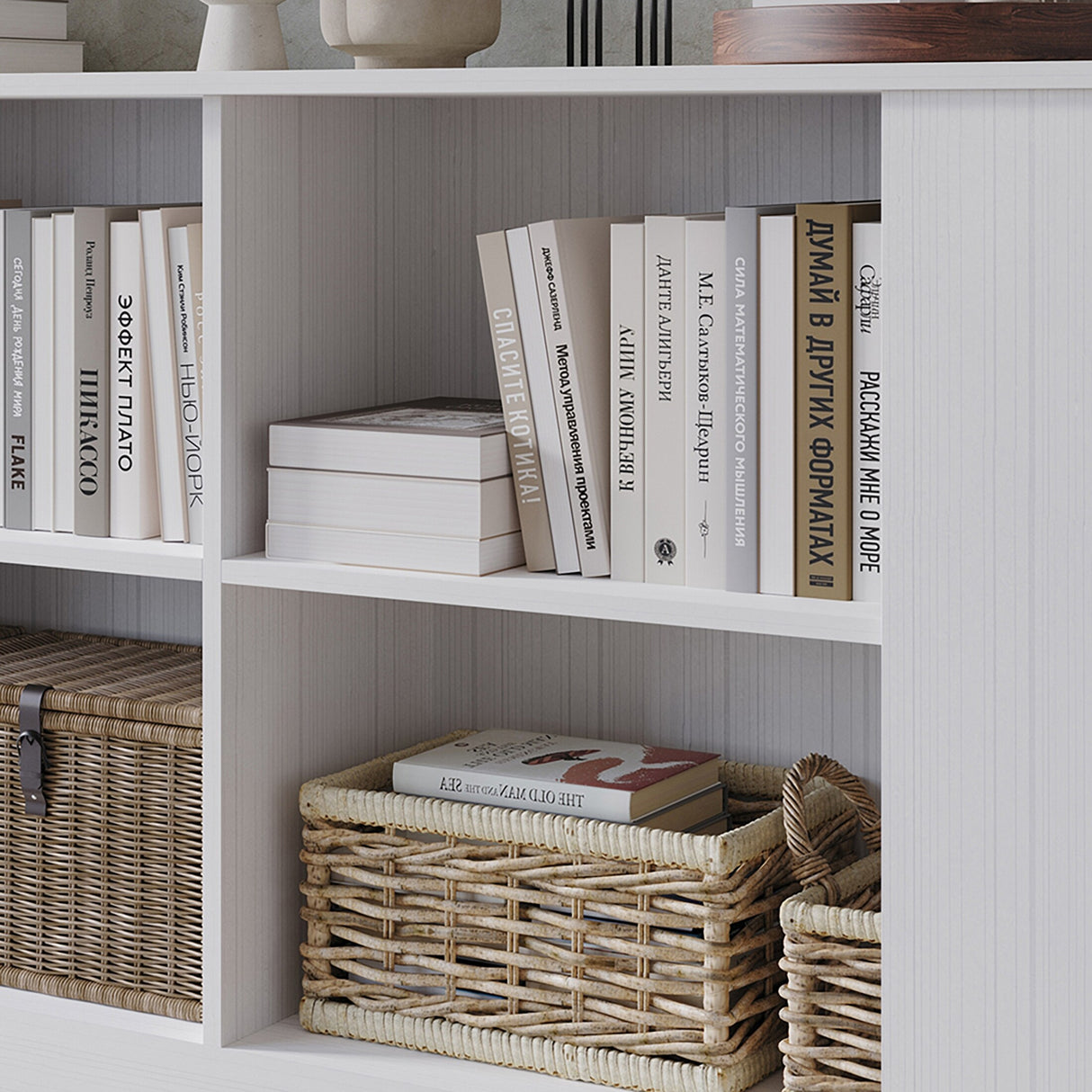 CraftPorch Simple Clean-Lines Wooden Sideboard