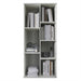 CraftPorch Simple Wooden Seven Cubby Shelves Bookcase