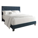 CraftPorch Simple and Clean Linen Upholstered Bed