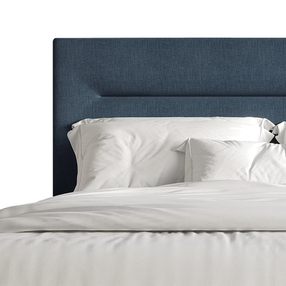 CraftPorch Simple and Clean Linen Upholstered Bed