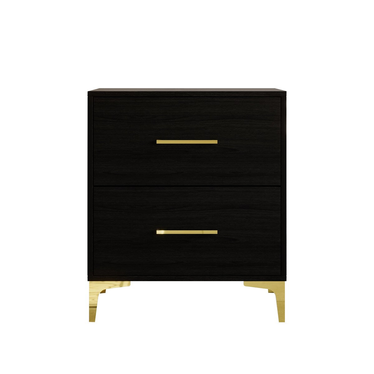 CraftPorch Simple and Stylish 2-Drawers Nightstand