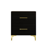 CraftPorch Simple and Stylish 2-Drawers Nightstand