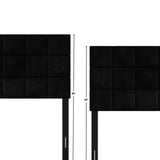 CraftPorch Square Stitching Velvet Upholstered Headboard