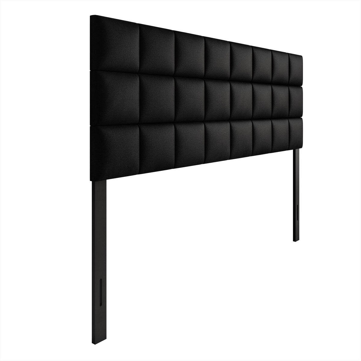 CraftPorch Square Stitching Velvet Upholstered Headboard