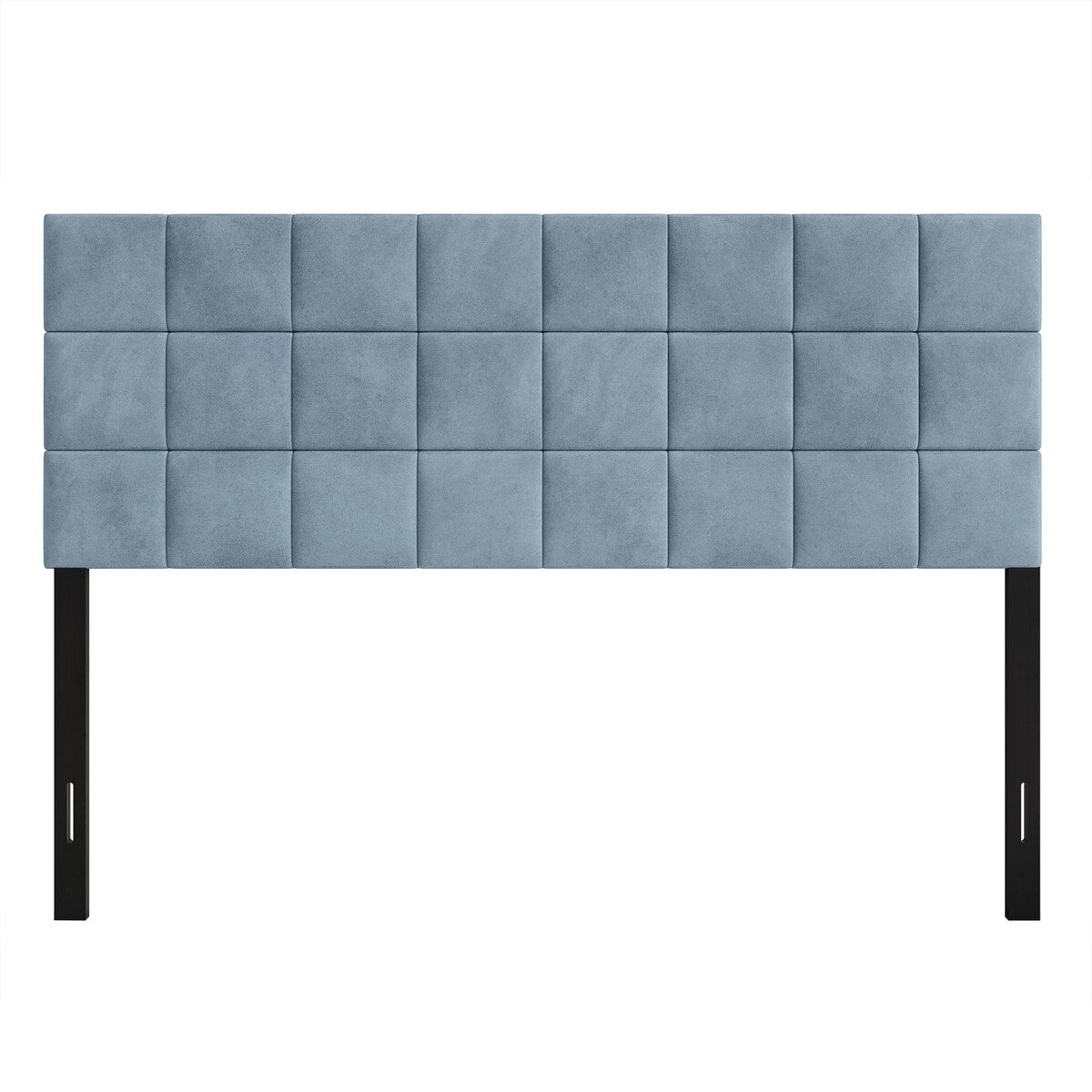 CraftPorch Square Stitching Velvet Upholstered Headboard