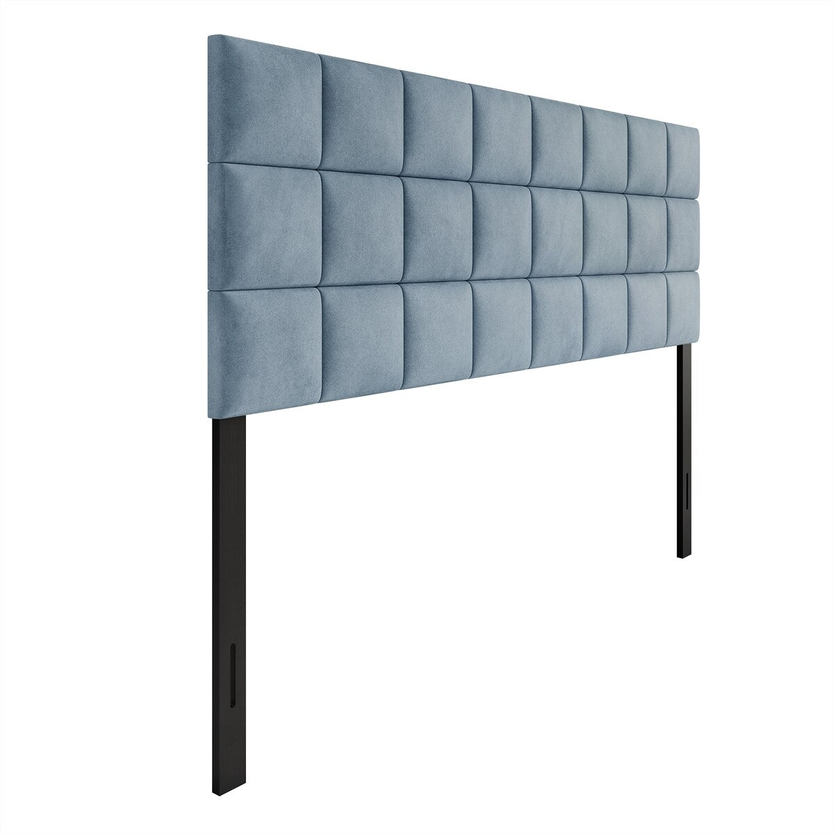 CraftPorch Square Stitching Velvet Upholstered Headboard