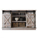 CraftPorch Vintage Style with X-shaped Metal Glides Doors Sideboard