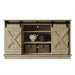 CraftPorch Vintage Style with X-shaped Metal Glides Doors Sideboard
