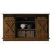 CraftPorch Vintage Style with X-shaped Metal Glides Doors Sideboard