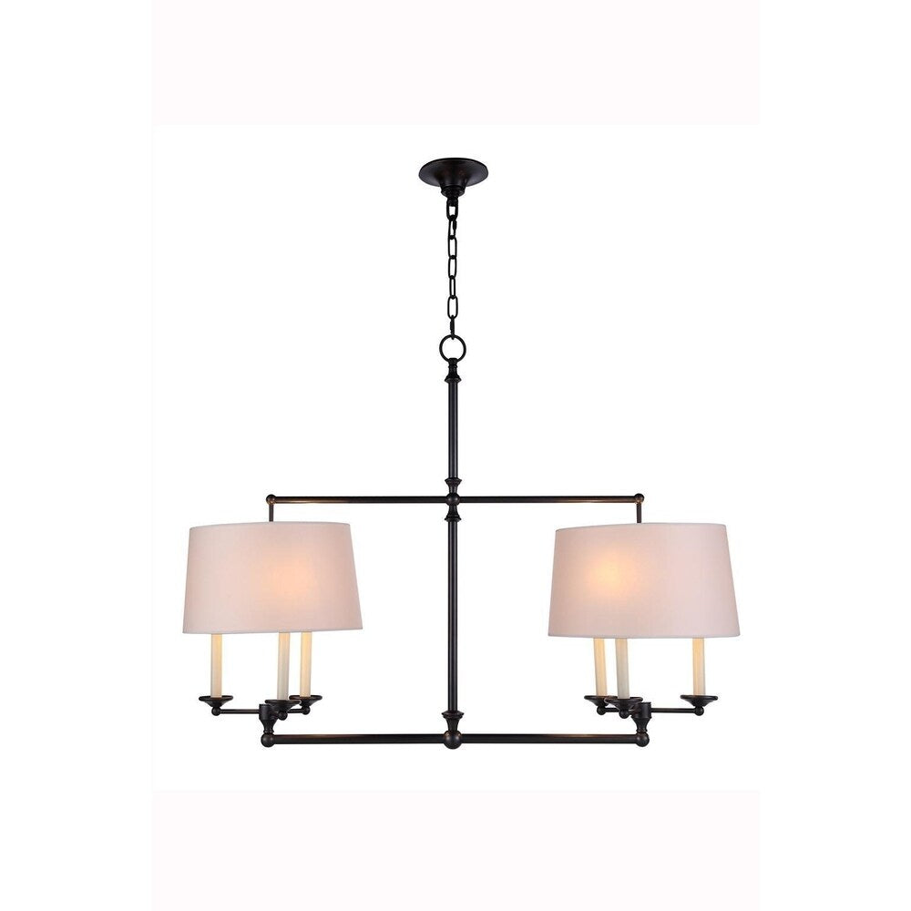 Crawford Collection 1405 Pendant lamp with Bronze Finish